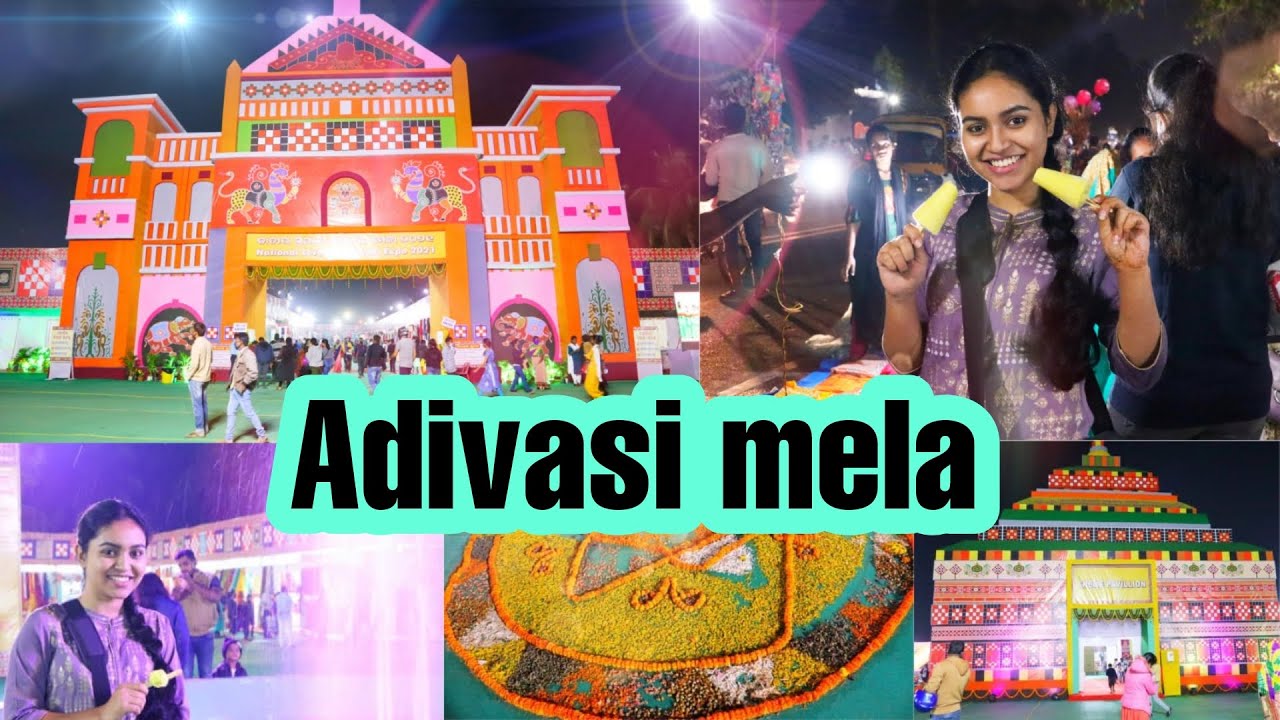 VLOG-6 || ADIVASI MELA IN BHUBANESWAR - 2021 || PREETI BAWALI....