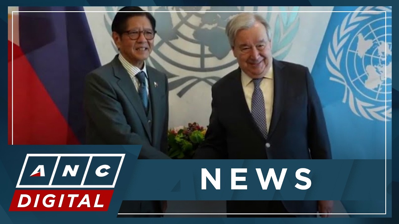 DFA: Marcos tackled Middle East conflict, PH peacekeeping role, rule of law with Guterres |ANC