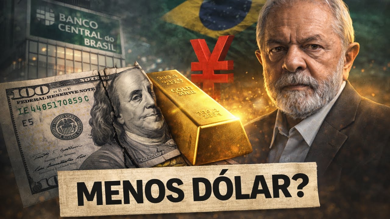 O Brasil Está Trocando o Dólar por Ouro e Yuan | Entenda o Que Está Acontecendo!