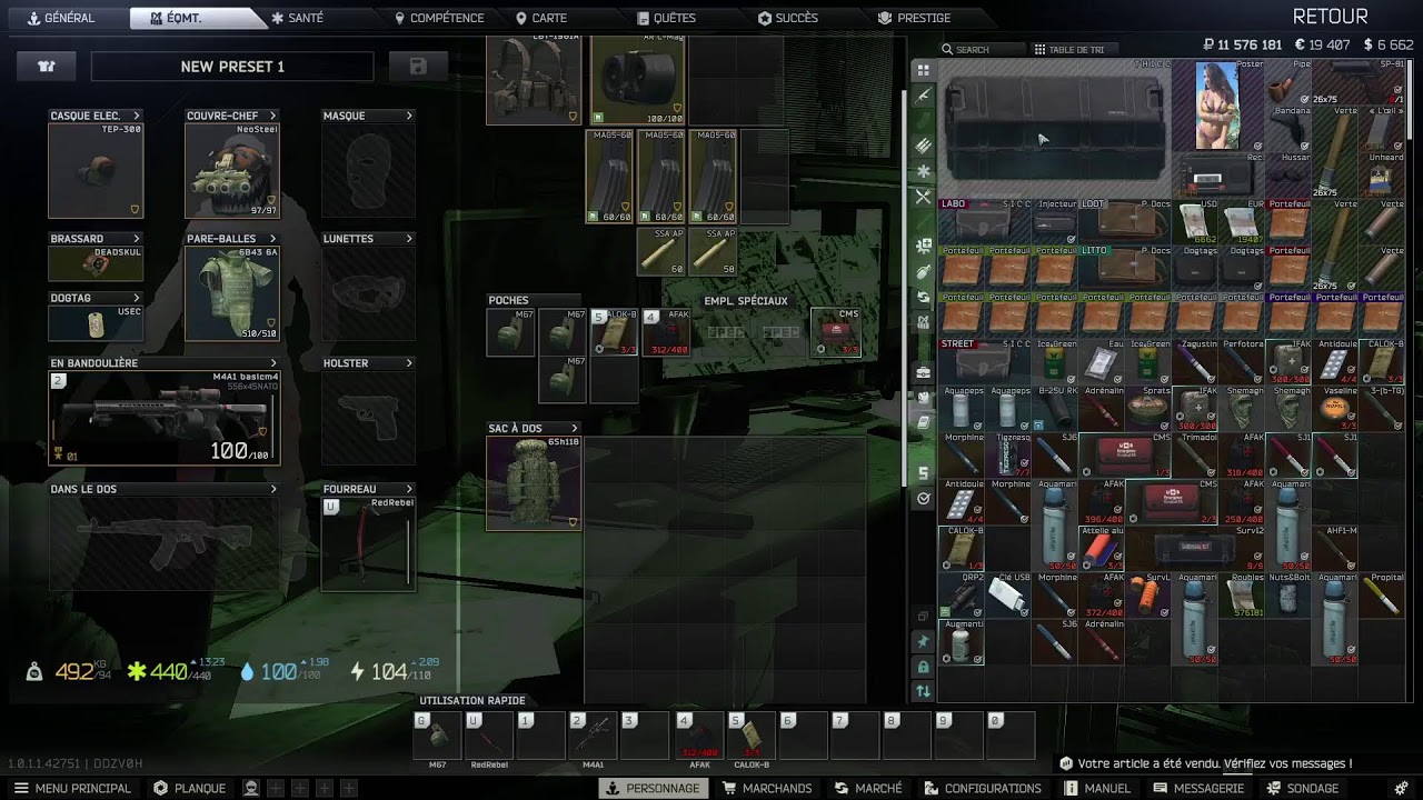 1er essai sur Terminal on va se faire big black divisioned