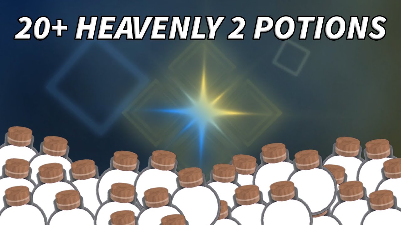 Using 20+ HEAVENLY 2 POTIONS For Sovereign In Era 8
