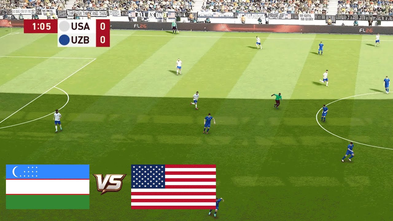 UNITED STATES vs UZBEKISTAN | FIFA WORLD CUP FINAL 2026