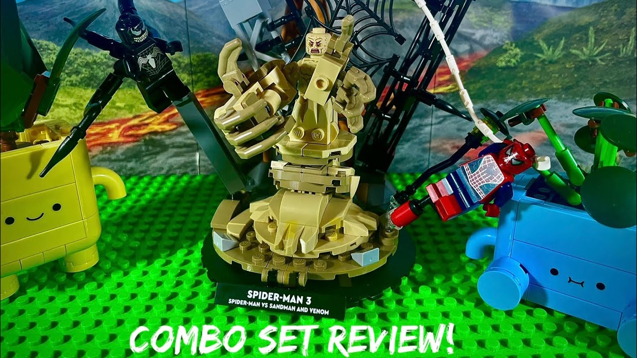 LEGO Botanicals Happy Plants & Spider-Man vs. Sandman & Venom - Combo Set Review!
