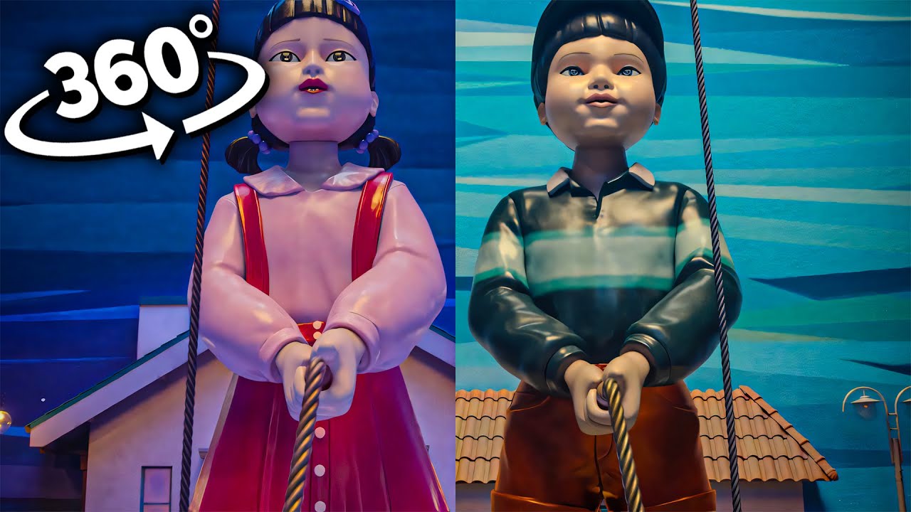 Squid Game 3 Rope Game | 360° VR Experience |