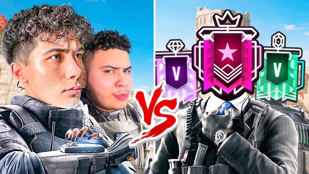 Can Spoit & Skyte Beat 5 Of EVERY Rank?! (Rainbow Six Siege)