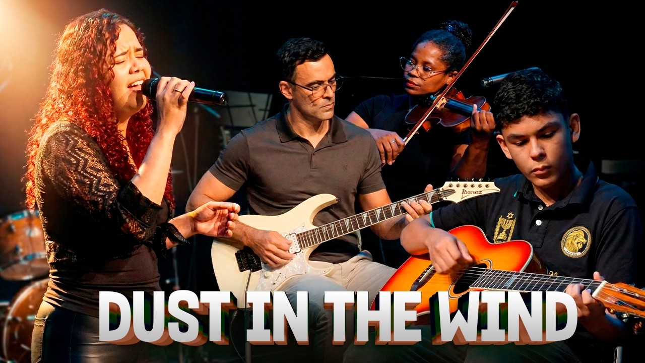 Alunos Rômulo e Petrus - Dust in the wind (cover)