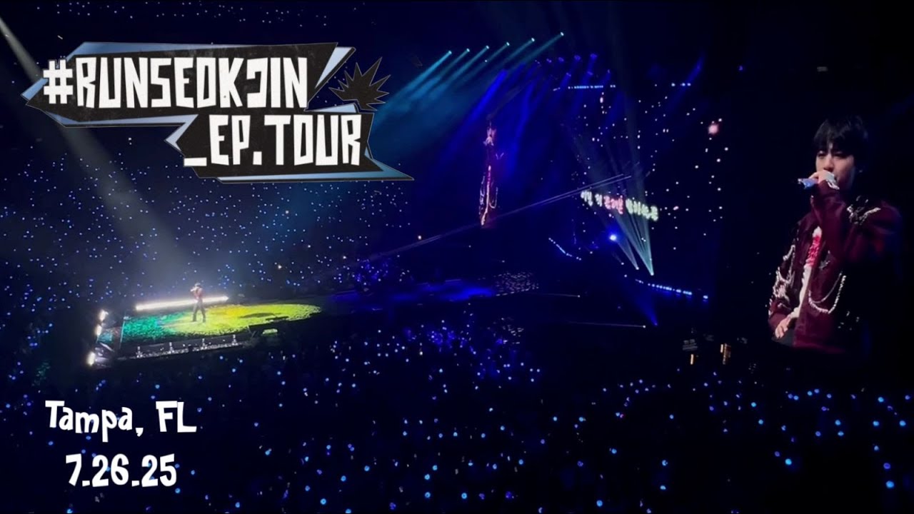 RUNSEOKJIN _EP. Tour - Tampa, FL 7.26.25 (FAN CAM)