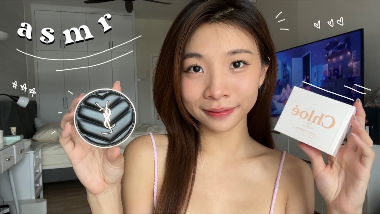 ♡‌ asmr makeup haul + unboxing