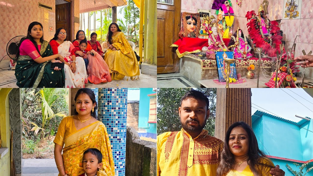 বাড়িতে দিলাম নারায়ণ পুজো। #familyvlog #bengalivlog #dailyvlog 