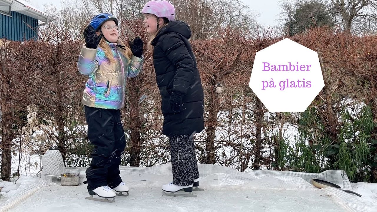 To bambier på Glatis i haven