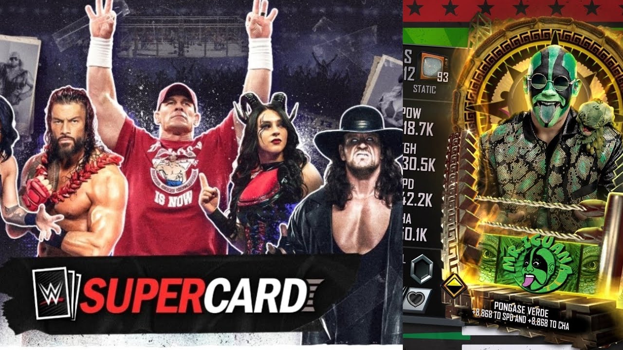 WWE SUPERCARD-EPISODE#79 OUR FIRST STATIC PRO CARD!!! MR.IGUANA IN WWE SUPERCARD