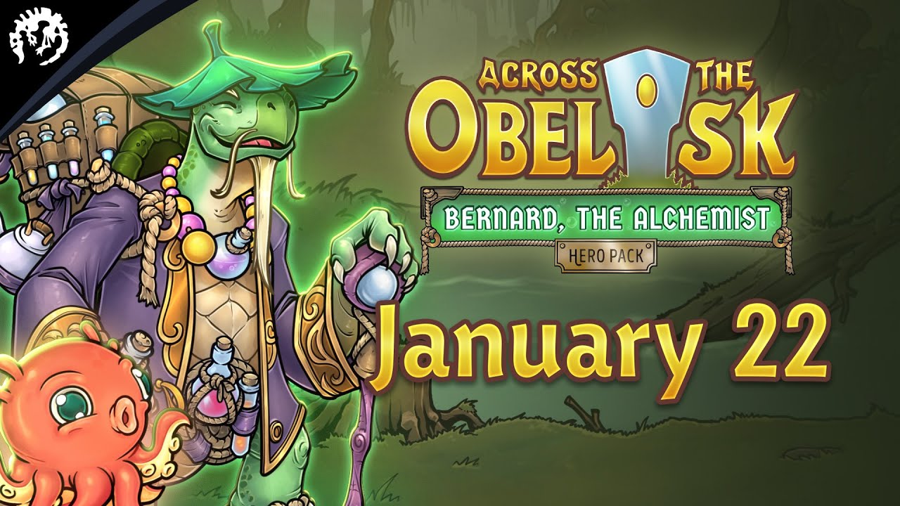 Across the Obelisk - New Hero Pack | Bernard the Alchemist | OUT NOW!