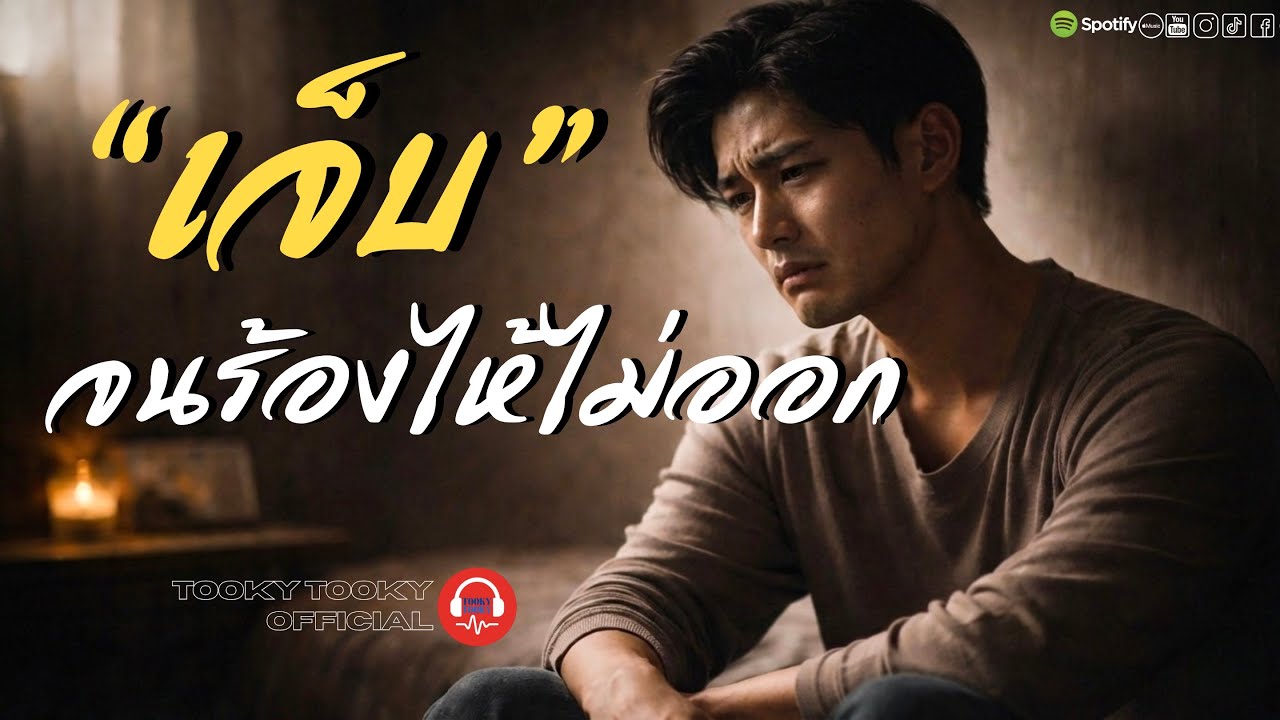 เจ็บจนร้องไห้ไม่ออก | เพลงเศร้าลึกๆ สำหรับความเสียใจมันเกินจะร้องไห้ออกมา (Official Lyric)