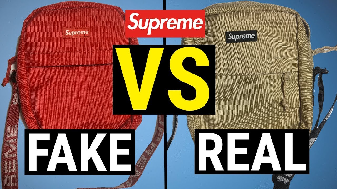 SUPREME SHOULDER BAG || JAK ROZPOZNAĆ PODRÓBKĘ || FAKE vs REAL