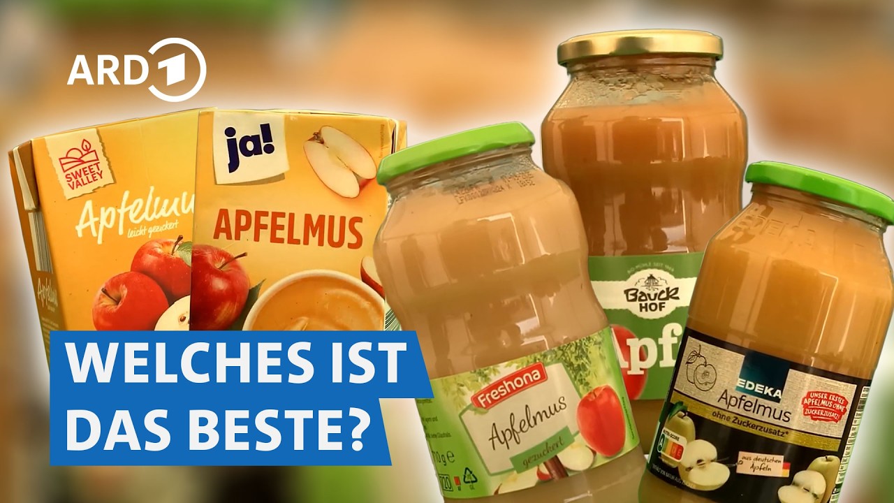Apfelmus im Test: Geschmack, Inhaltsstoffe, Rezepte | Marktcheck SWR