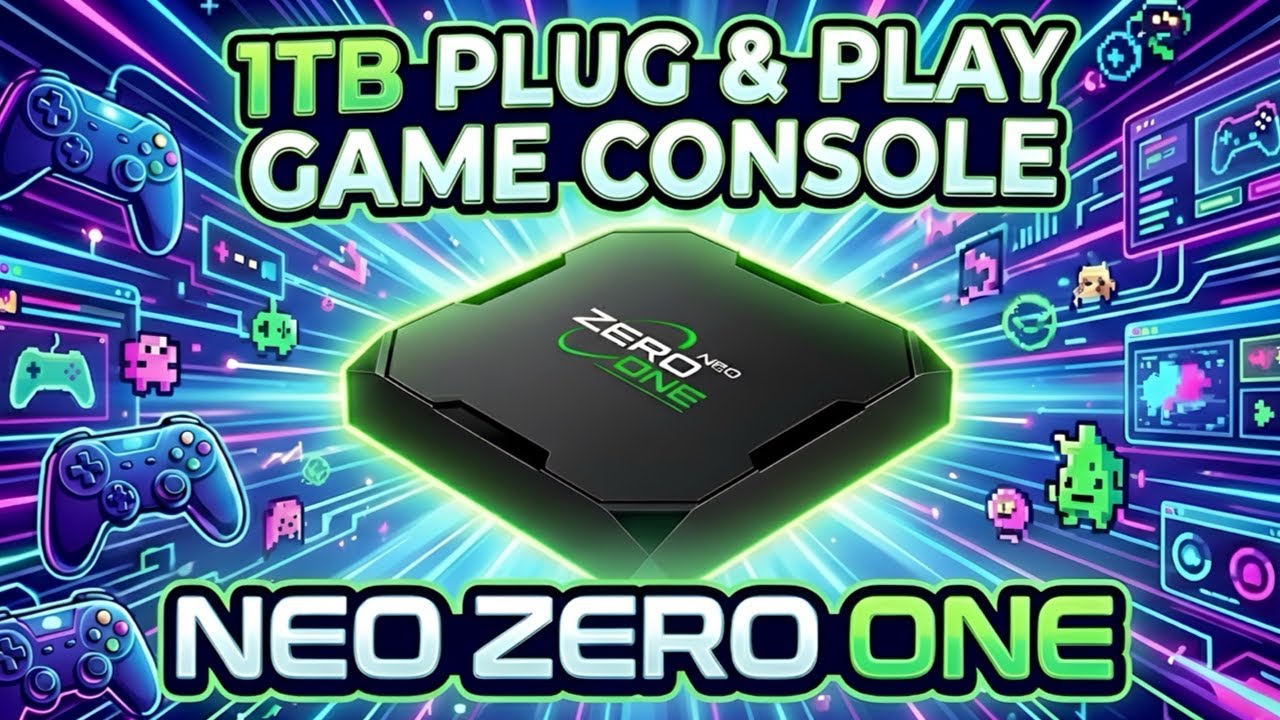 Neo Zero One может стать идеальной игровой консолью «подключи и играй» для любителей ретро-игр.
