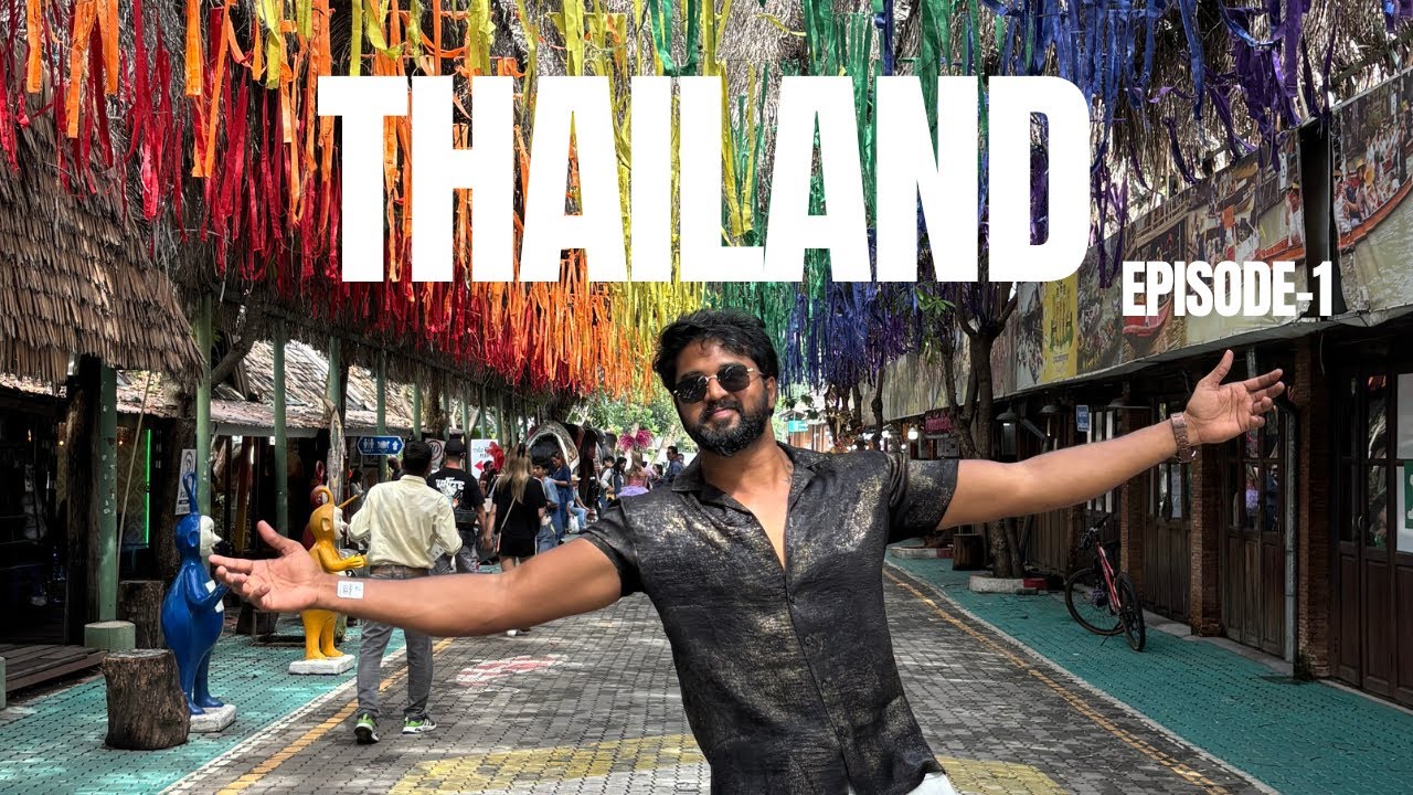 Thailand episode -1 | Thailand Vlogs Telugu | Thailand tiger park