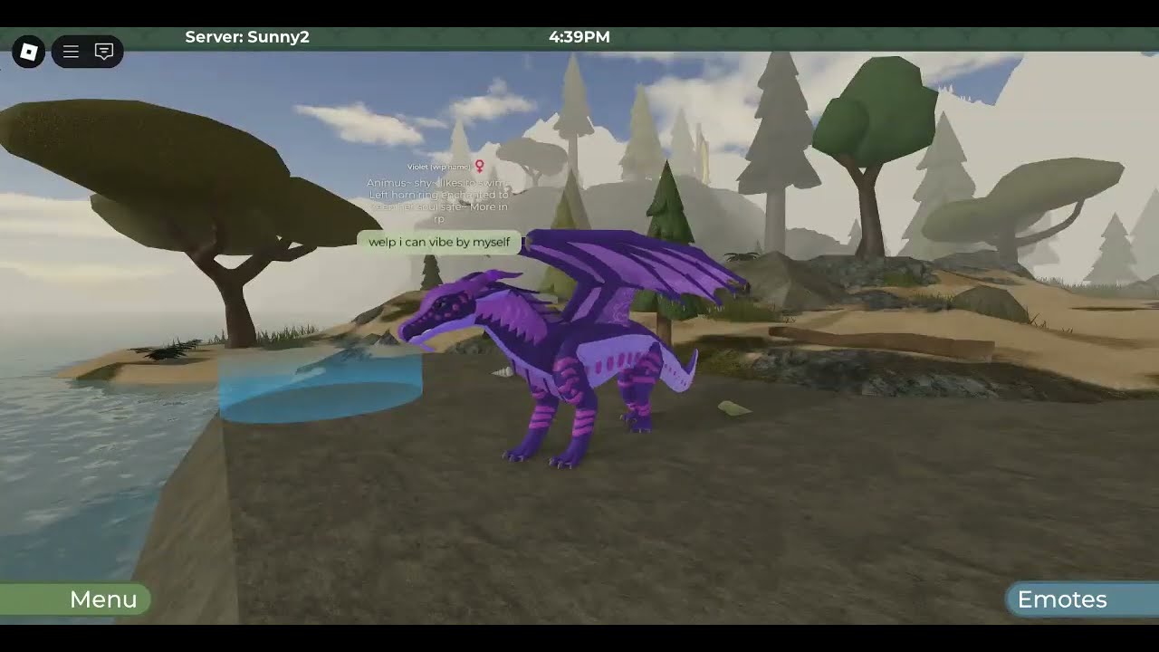 A new roomba type glitch in Wings of Fire [Beta] that I found when rping with a friend!