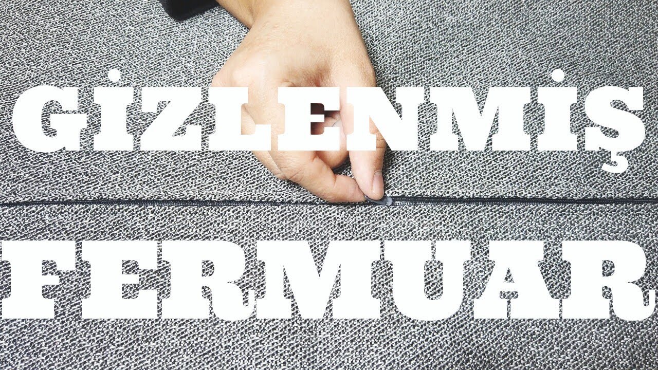 Pratik Fermuar Dikimi | Yastık Kılıfı | Betül Bayraktar #dikiş