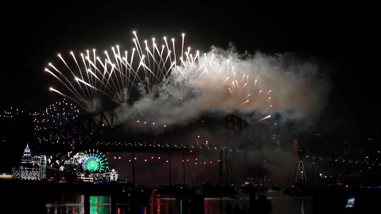 Sydney Australia New Year 2023 Fireworks