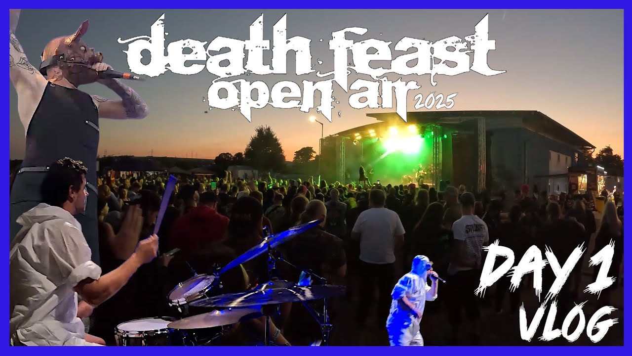 DEATHFEAST OPEN AIR 2025 (TAG 1/3) | VLOG