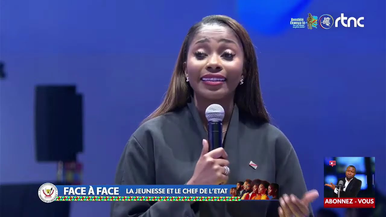 GRACE KUTINO / FACE À FACE : LA JEUNESSE CONGOLAISE ET LE CHEF DE L’ÉTAT