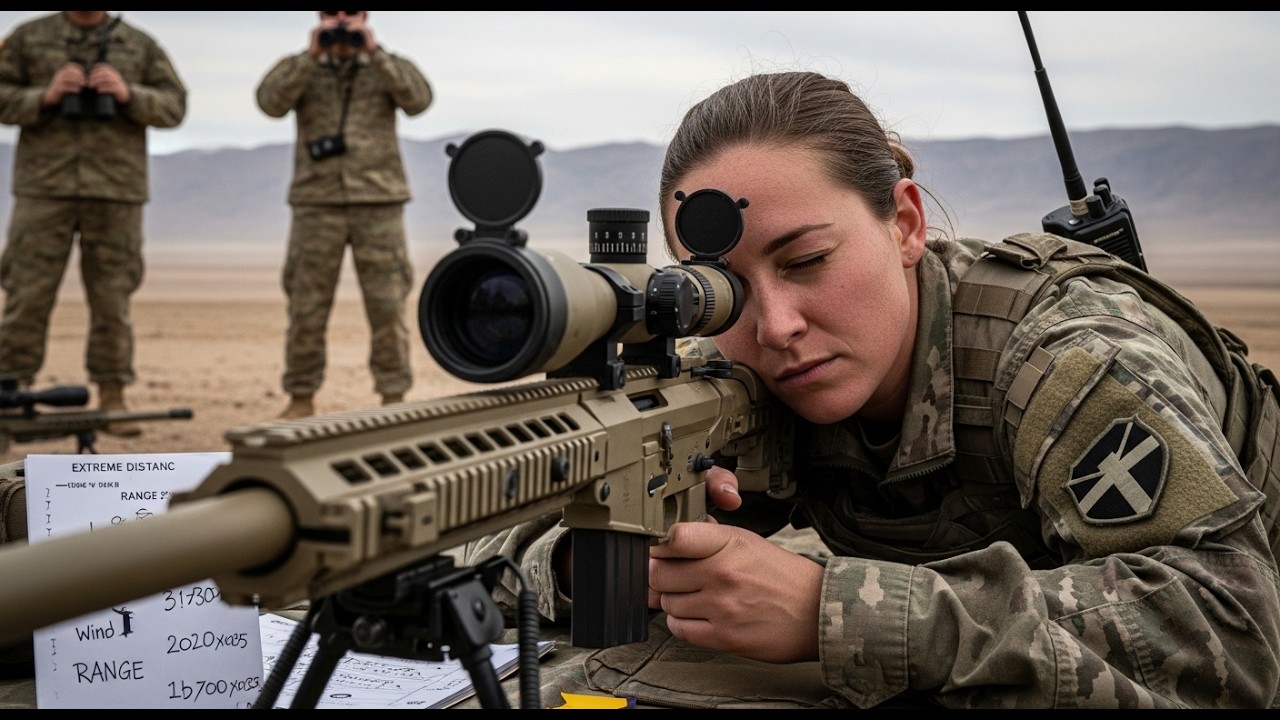 “She’s Just the Cook,” the Major Mocked — Until Her 5,300-Meter Shot Echoed Through the Valley