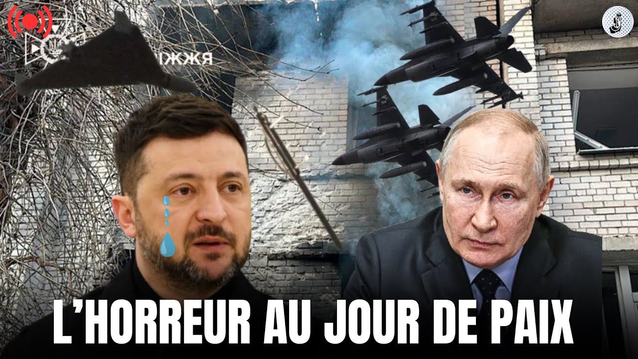 L’horreur le jour des négociations de paix : drones Russes sur une maternité des civils ciblés 