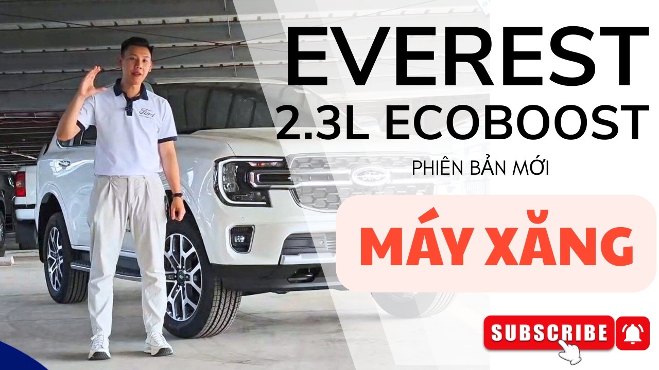 FORD EVEREST MÁY XĂNG 2026 - CUỐI CÙNG CÓ XE XĂNG RỒI!