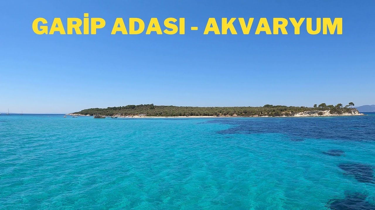 Akvaryum Koyu - Garip Adası - Bademli Tekne Turu Part2