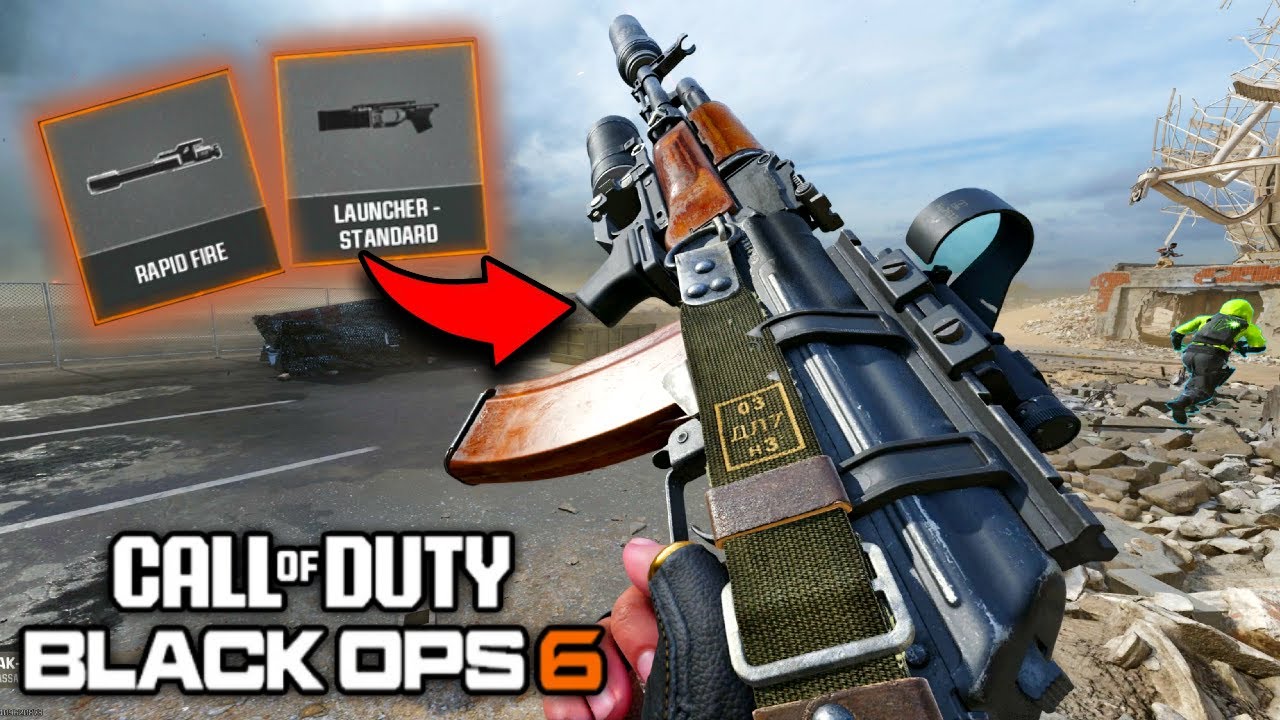 Скорострельная стрельба из гренадерского АК-74Н в геймплее Black Ops 6 BETA