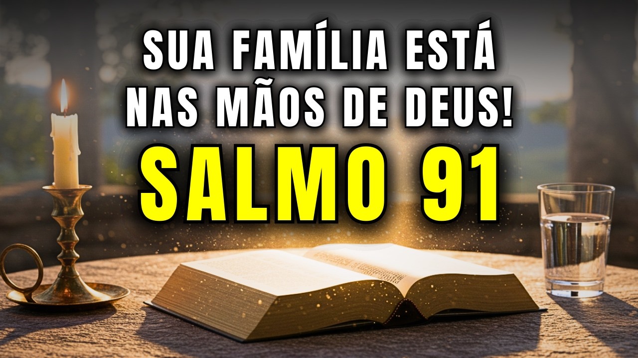 Oração Poderosa DEUS Mandou Te Dizer Eu Vou Salvar e Proteger a Tua Família Hoje!  Oração Salmo 91