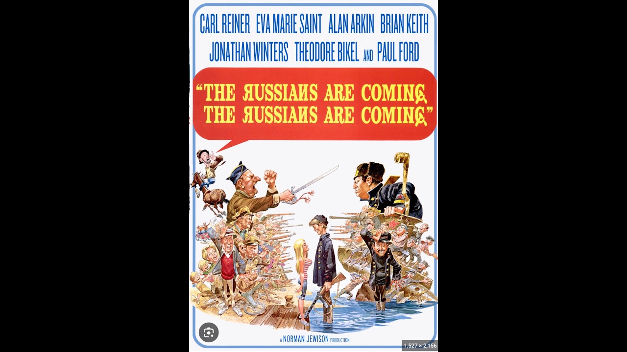 The Russians Are coming!!! Movie Commentary Carl Reiner Alan Arkin