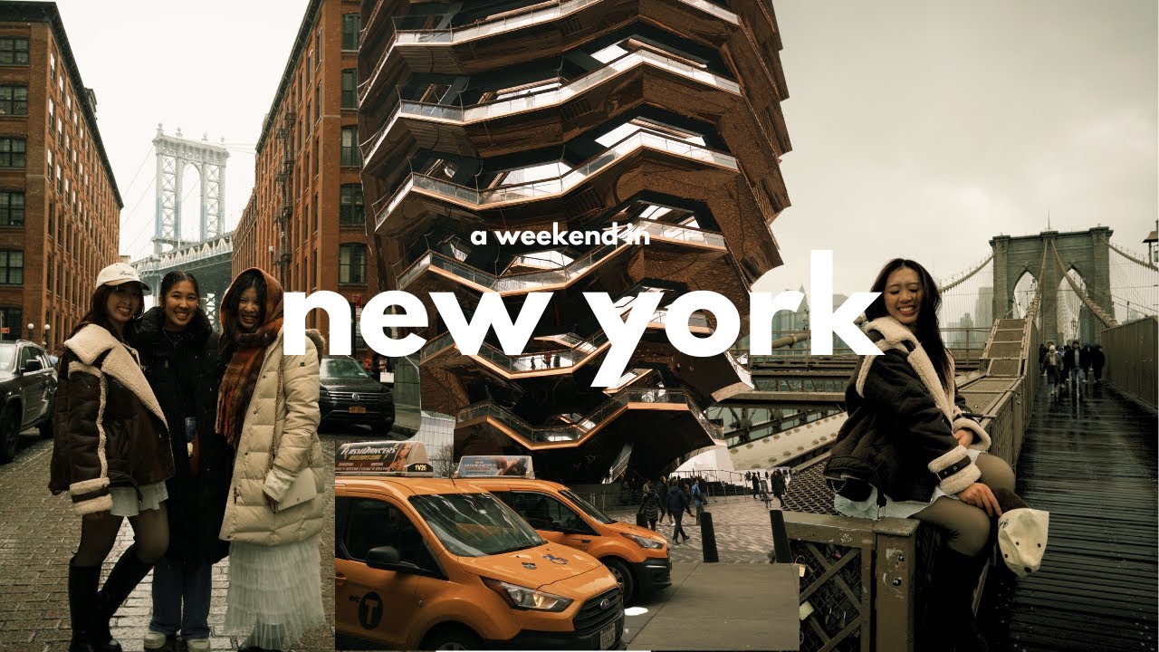 a weekend in NYC: a cold january, foodie adventures, being touristy & friends