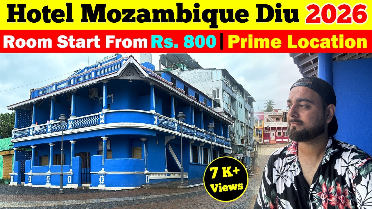 Hotel Mozambique: Cheap & Best Place To Stay In Diu 2026 | Price | Diu Me Kaha Ruke | Best Resort