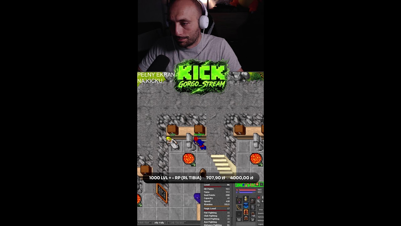DZIŚ WYWIAD Z ŻUCZKINNSEM o 17  premiera  tibia treasura.online tibia 8.0