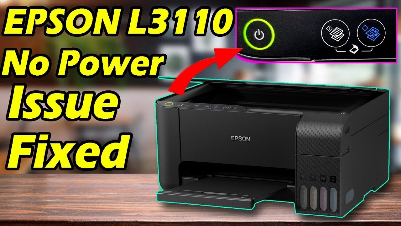 Epson L3110 No Power Issue Fixed (L3210, L3215, L3216, L3250,L3251) #Epsonl3210 #Epsonl3250 #epson