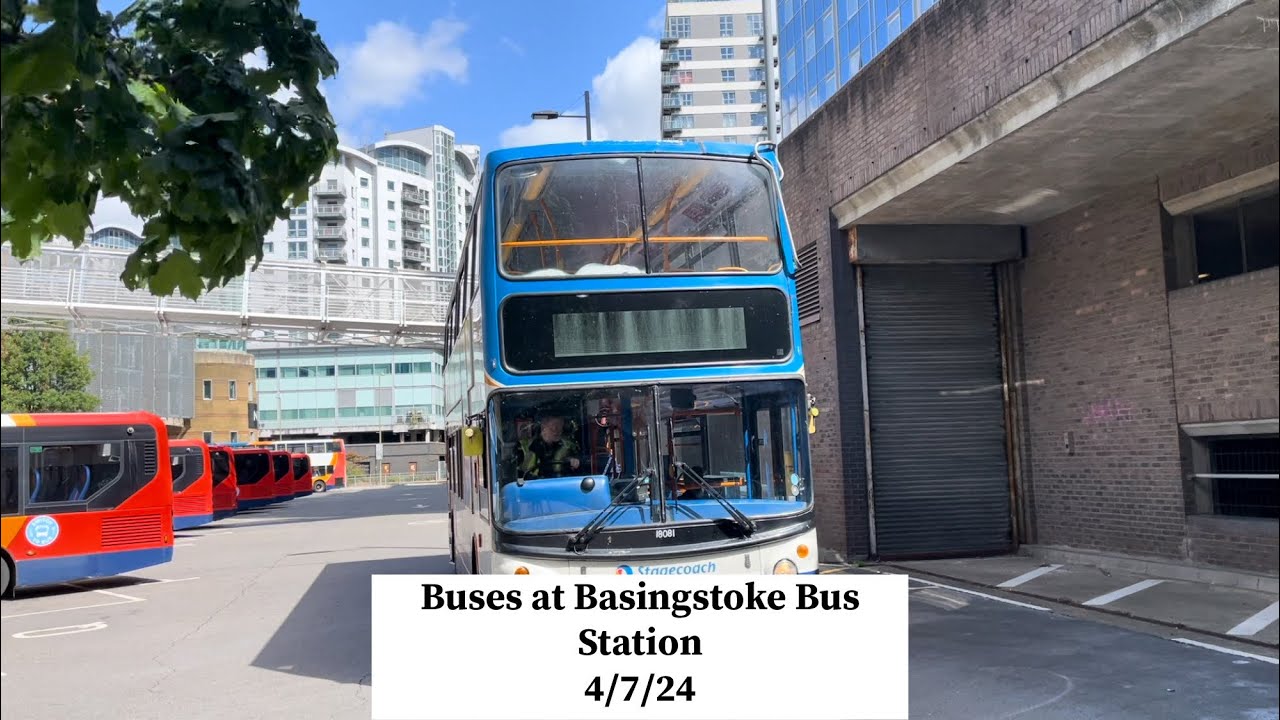 Buses at Basingstoke Bus Station 4/7/24 🟢