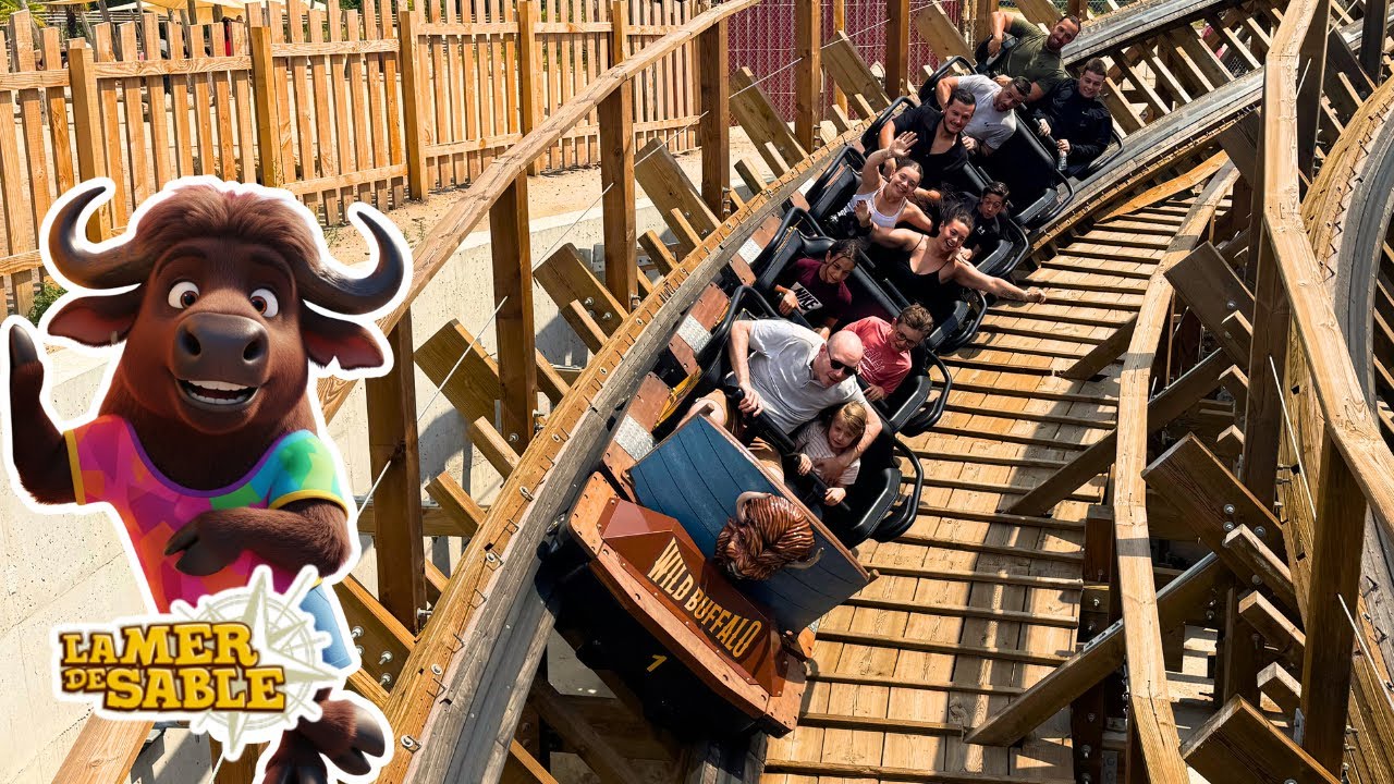 🎢 WILD BUFFALO : La nouvelle montagne russe de la Mer de Sable ! 🤠