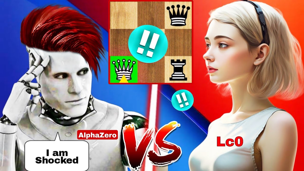 New LeelaZero (4K Elo) DESTROYED AlphaZero by Sacrificing Her Queen 👑 | Chess Strategy | Chess | AI
