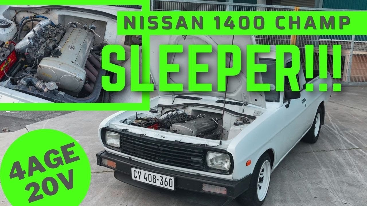 4AGE 20V Nissan Champ! | Это моя тачка, выпуск 49