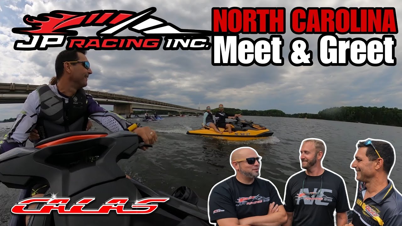 JETSKI Road Trip to @JP_RACING_INC  North Carolina MEET and  GREET on Lake Norman