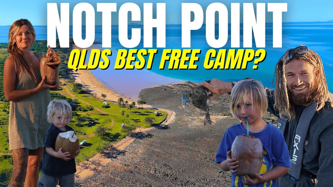 This FREE Camp Blew Us Away!  Notch Point QLD