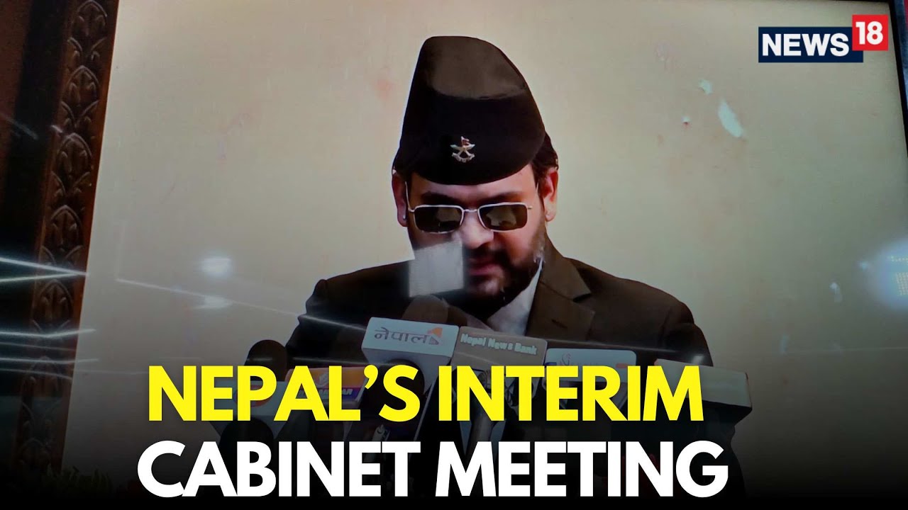 Протест в Непале в прямом эфире | Мэр Катмаду Балендра Шах выступает на новом заседании кабинета ...