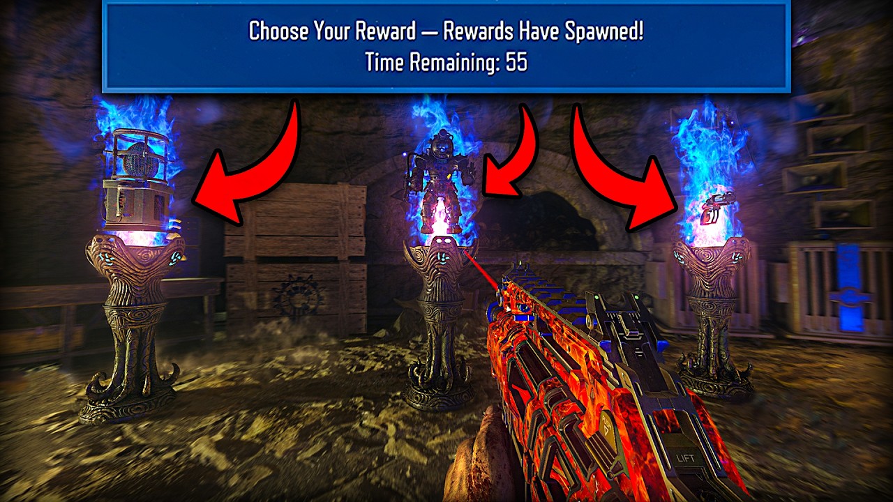 Origins, но с каждым раундом я получаю случайную НАГРАДУ! (Black Ops 3 Zombies)