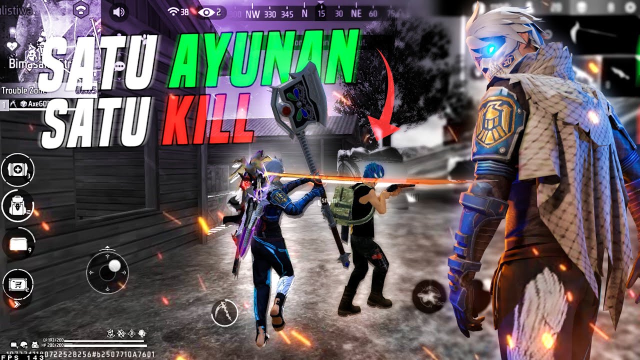 Satu Squad Mati Kena Kapak 😂 Auto di Report 