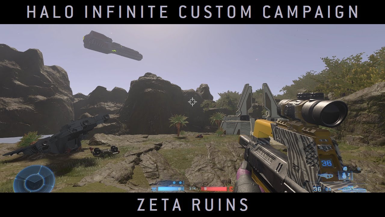 Halo Infinite Custom Campaign - Zeta Ruins