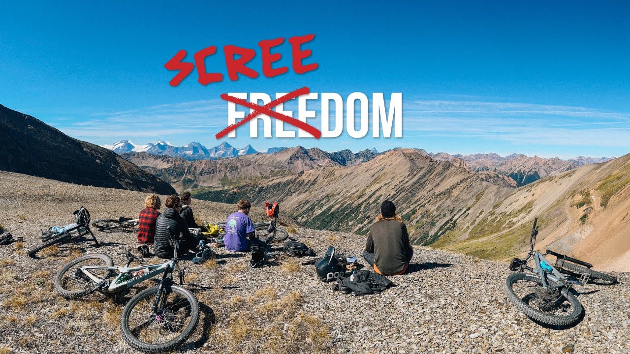 A roadtrip to the alpine to find big scree descents!