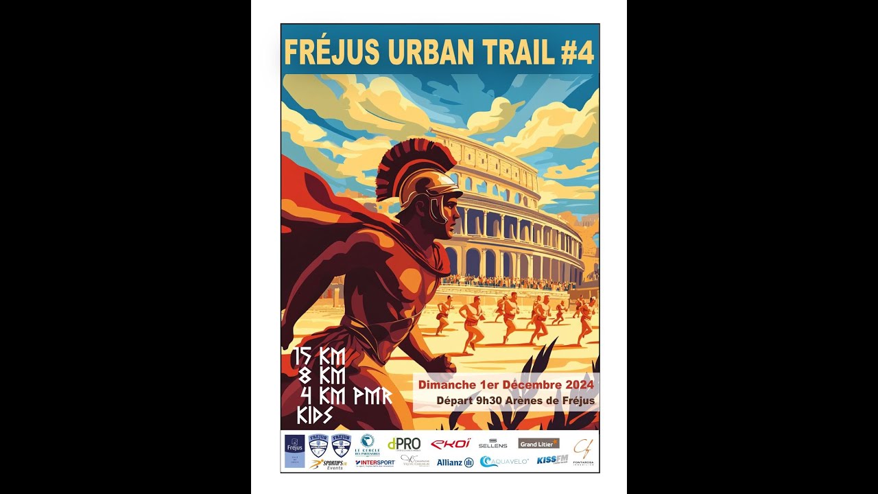 Vidéo officielle Fréjus Urban Trail 2025