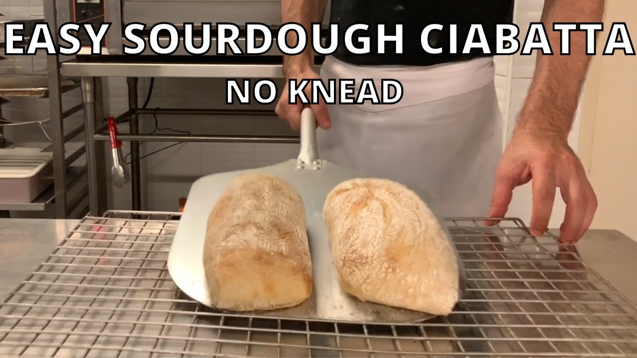 Easy Sourdough Ciabatta